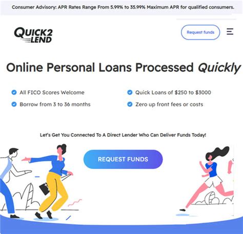 Quick 2 lend reviews - Mar 15, 2024 · A lender asking for payment before it’s processed your application is a scammer looking for a quick buck. 7. You’re guaranteed approval. There’s no such thing as a guaranteed loan. For approval, a lender will typically check your credit and verify your information. ... Kindly review and compare your options on the table displaying the ...